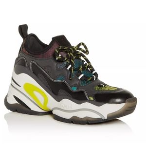 ASH Bird Low-Top Hidden Wedge Sneakers